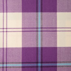 Cunningham Dress Purple Lightweight Tartan Fabric By The Metre